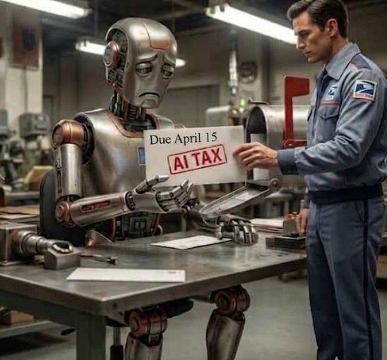 Time to consider an AI Tax: The Case of Amazon's Data Center in Gilroy